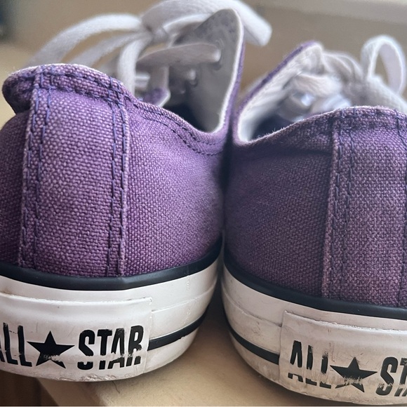 Converse Violet Canvas Shoes - Picture 2 of 4